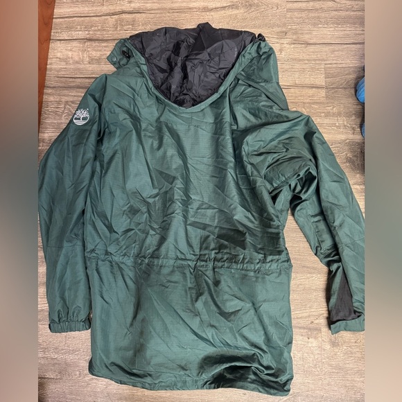 Timberland Men's Forest Green Raincoat - Picture 8 of 8